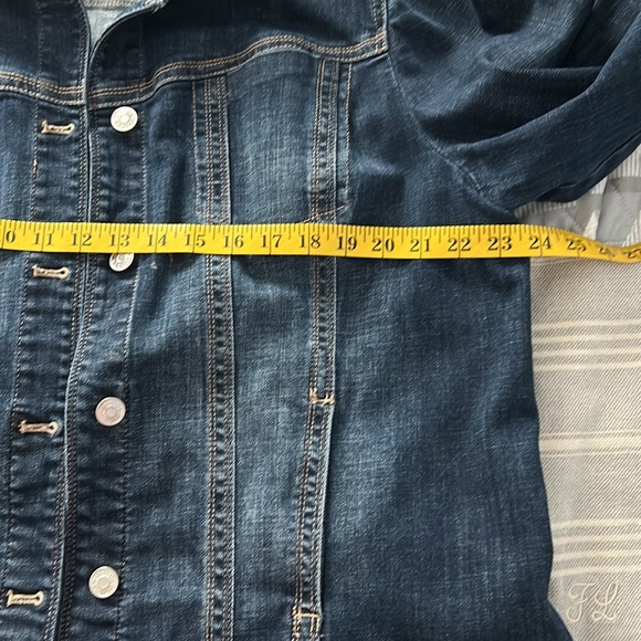 Chico’s Jean jacket size 3 (XL) - Picture 8 of 9